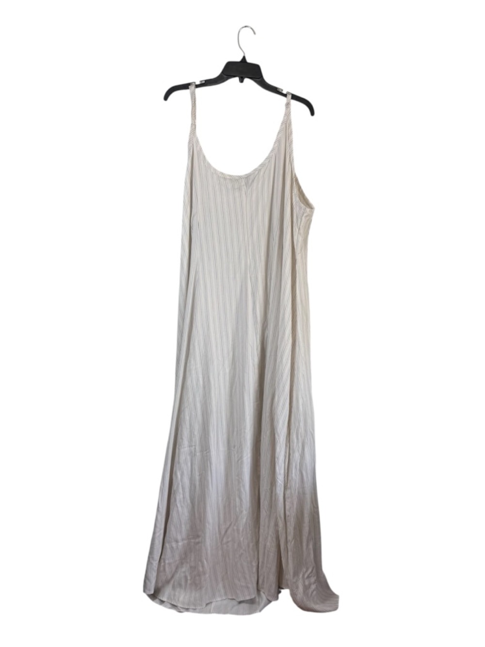 TORRID Cloud Dancer Poppy Stripe Challis Maxi Trapeze Dress Plus Size 5 NWT - Picture 2 of 7